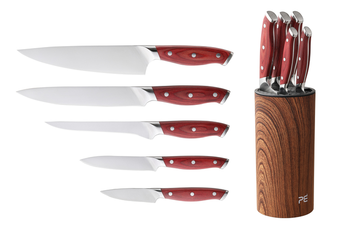 Набір ножів з підставкою 6 предметів Тал ( шт )